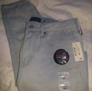 Light blue jeggings