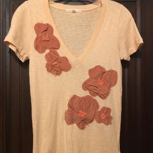 J crew brand new v neck, Peach 🍑