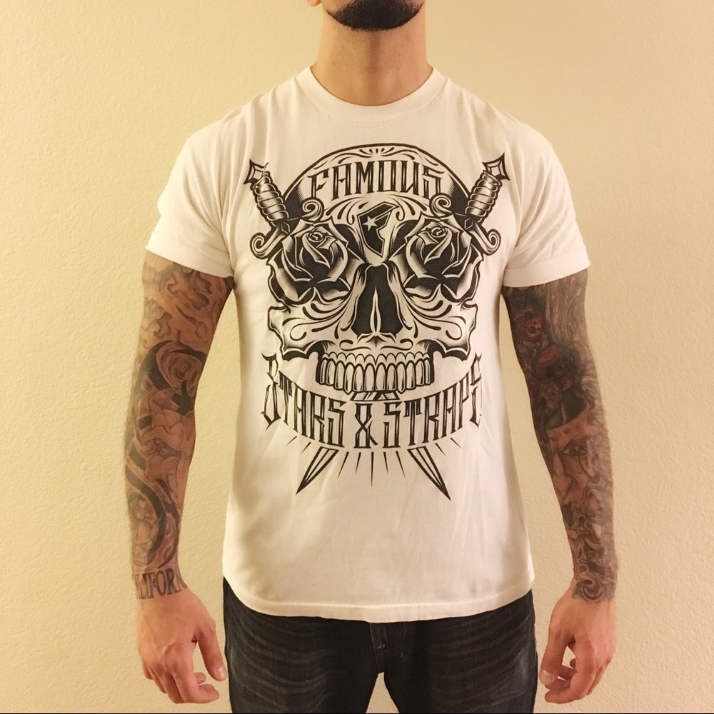 Famous Stars and Straps Men's T-Shirt SIZE: Large