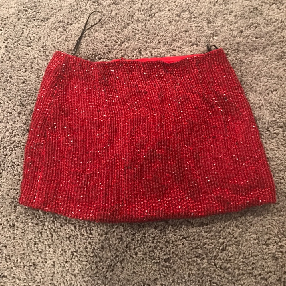 MLV red skirt
