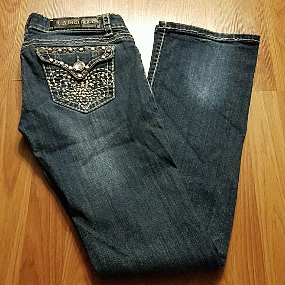 LA idol usa boot jeans