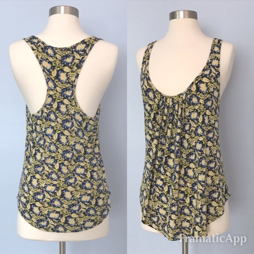 Anthropologie Pinkerton Deep Scoop Racerback Tank