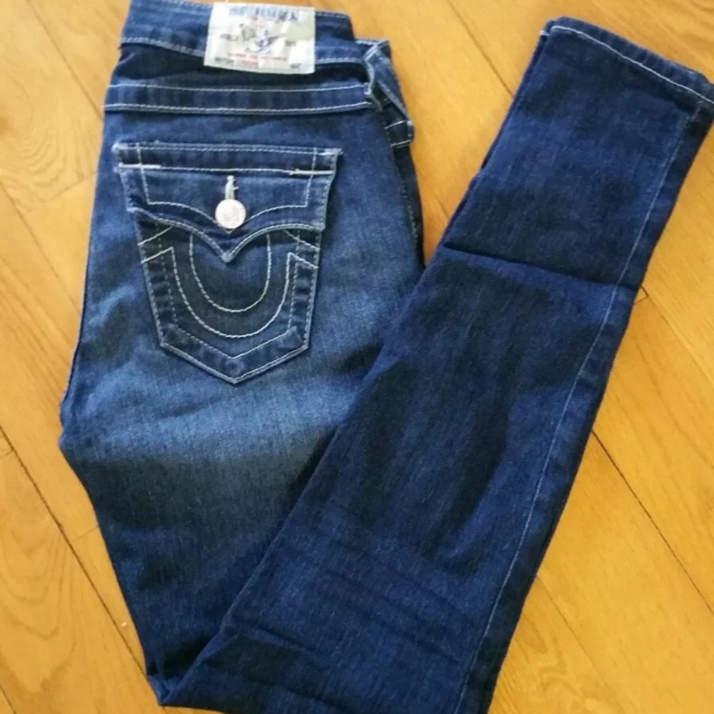 True Religion Legging Stretch skinny jean 26