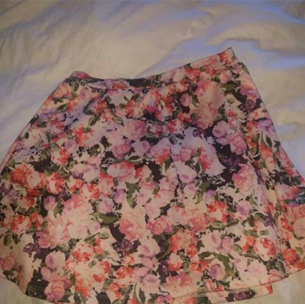 Floral skirt
