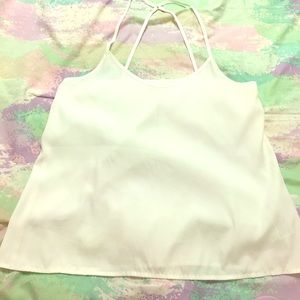 White Hollister Summer Tank