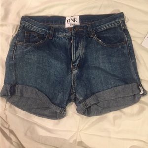 One teaspoon denim shorts