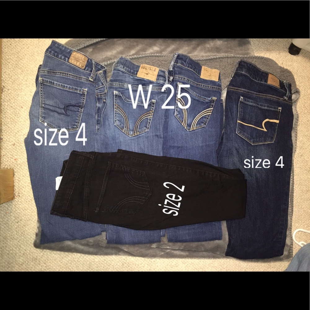 Hollister & American Eagle JEANS!!