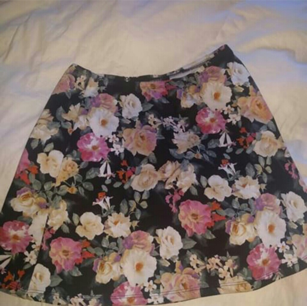 Floral skirt
