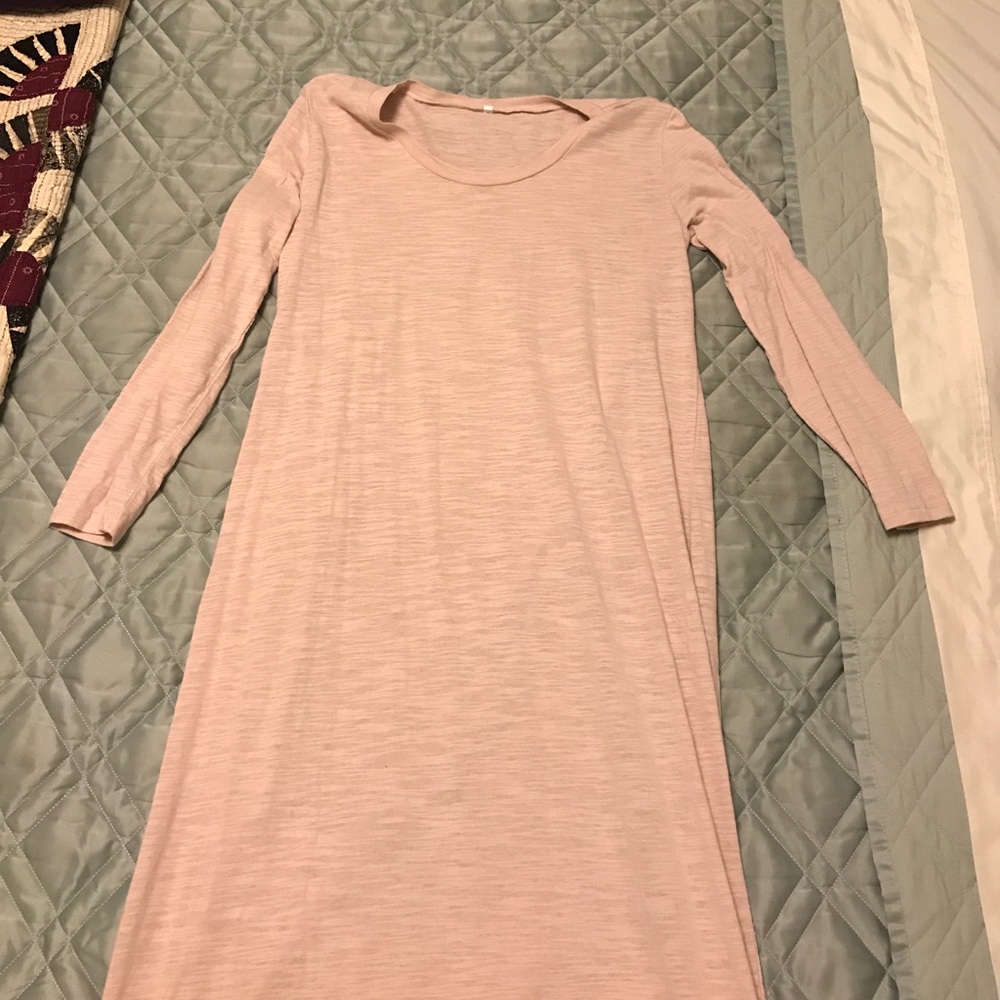 Light pink Maxi dress no brand