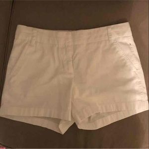 J. Crew Chino white shorts