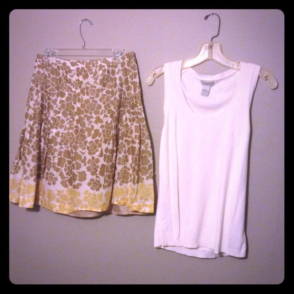 Banana Republic skirt/top set