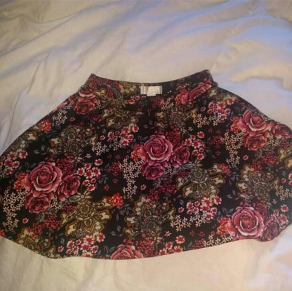 Floral skirt