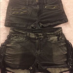 2x Shorts*Tassel!*Sz.6/8 American Eagle/Rock & Rep