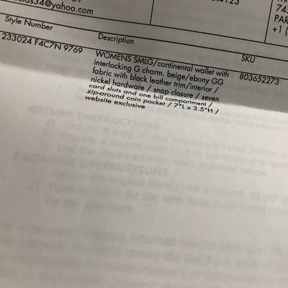 Gucci Continental Wallet - Picture 4 of 5