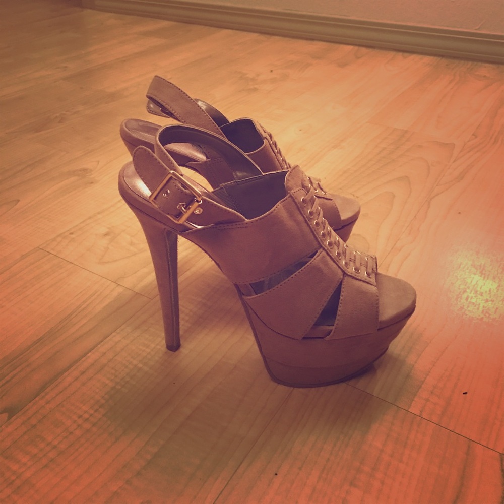 Cream colored fabulous heels