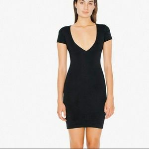 American Apparel V-Neck Bodycon Dress
