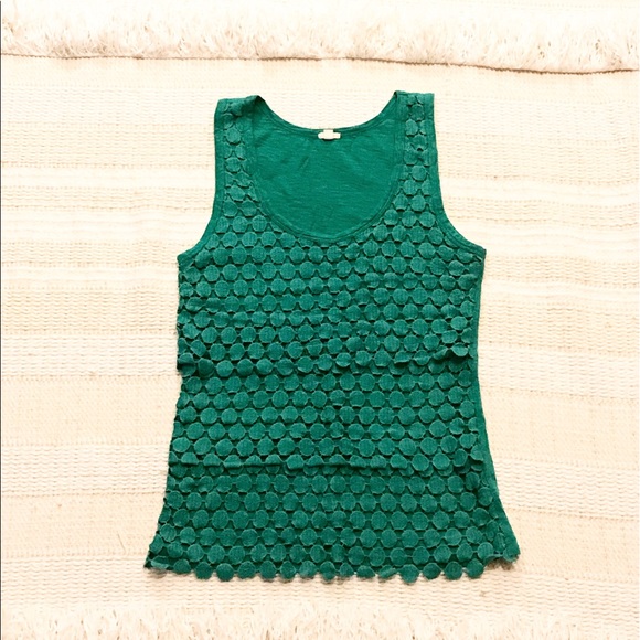 J. Crew Tops - J. Crew Dot Tank
