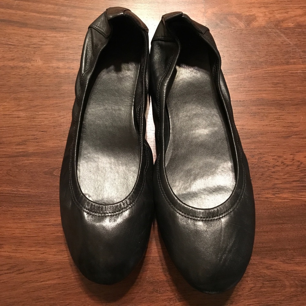 Cole Haan black flats