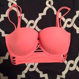 Victoria's Secret 34DD Bikini Top Removable Straps