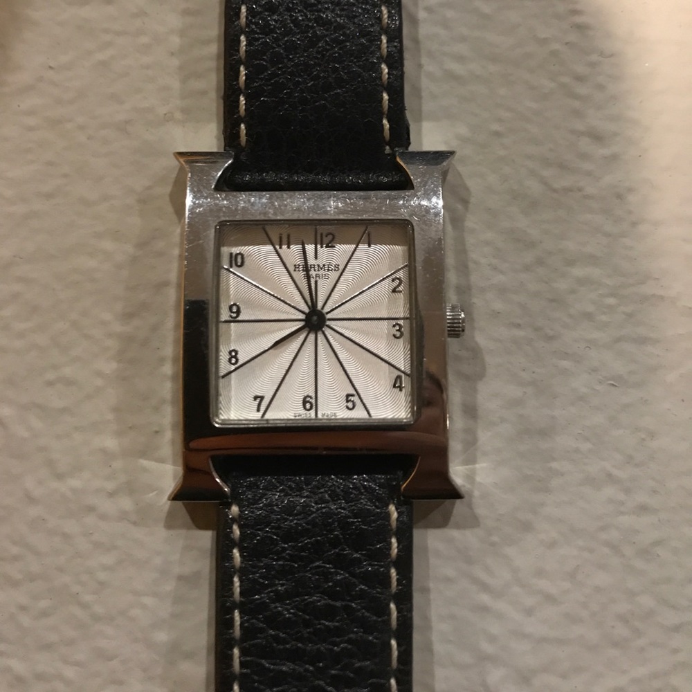 Soft leather watch