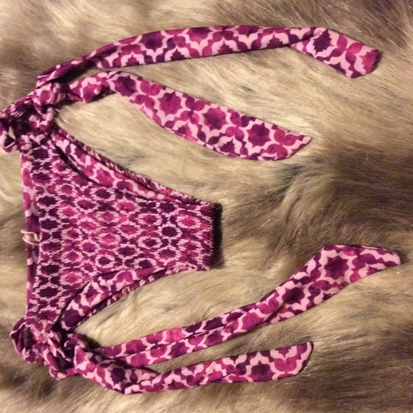 Tori Praver side tie cheeky bikini NWOT SZ x-small - Picture 3 of 5