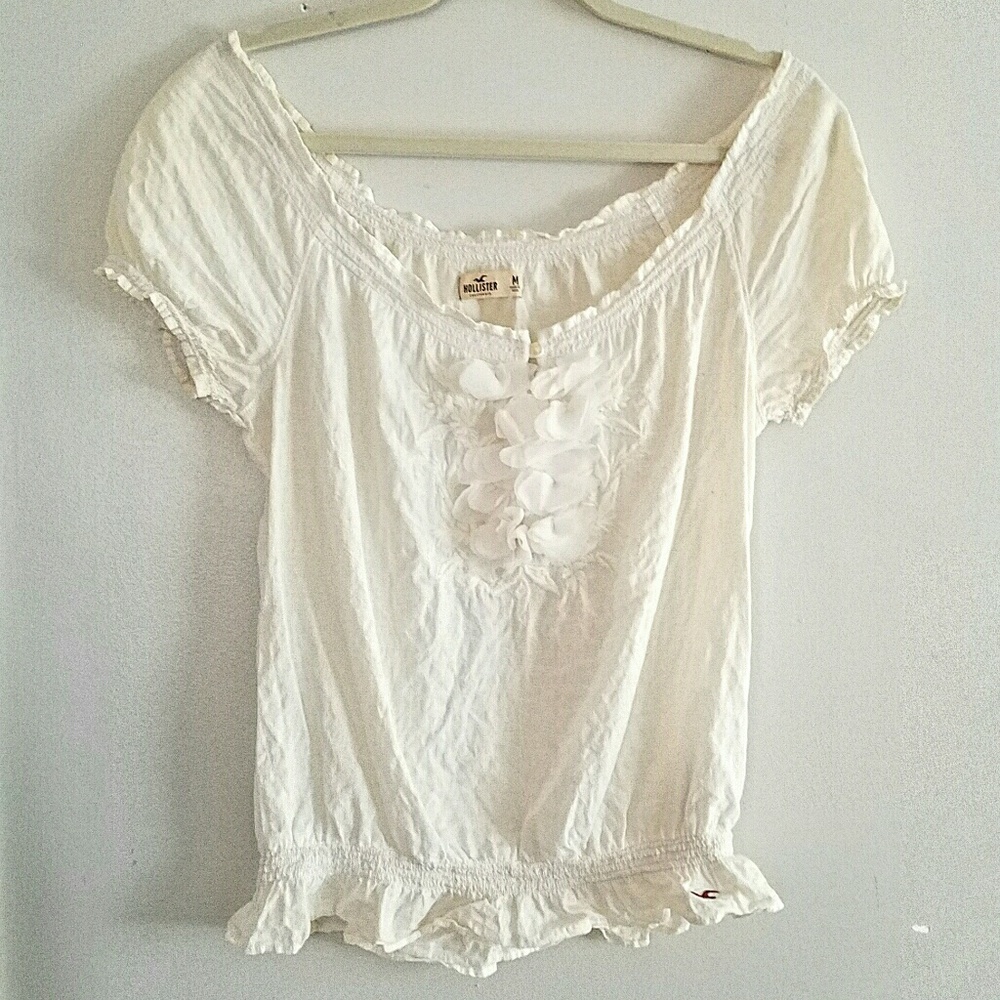 70s Peasant Style Blouse