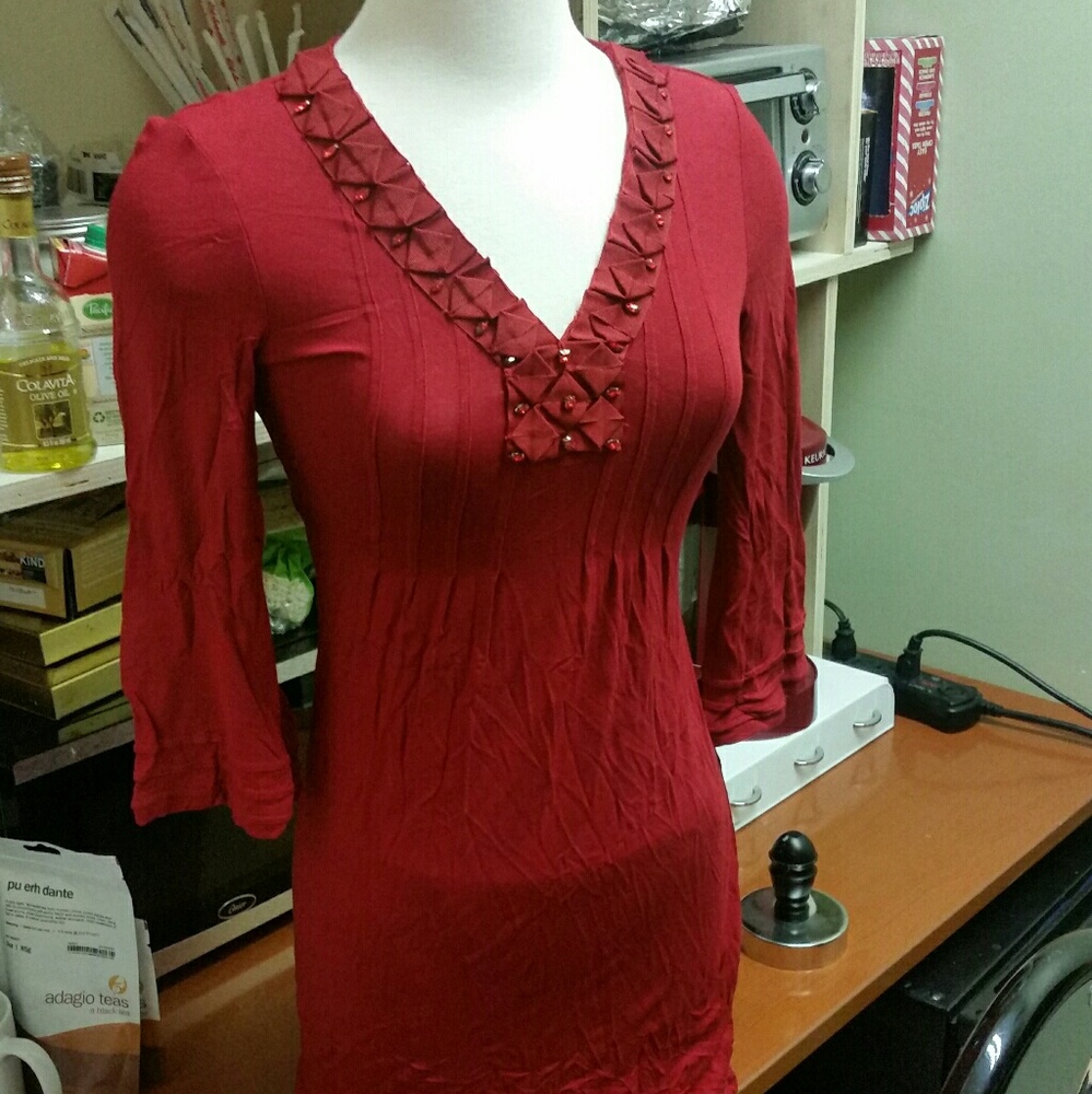 Spring Cleaning!!!!!!  Lady in red dress