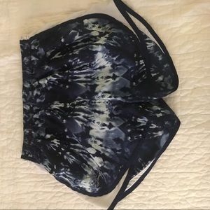 Navy Tie Dye Nike Running Shorts