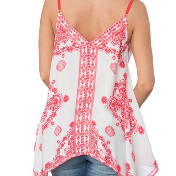 Boho Tribal Flowey Tank Top - 3 Styles Asst. Sizes - Picture 8 of 8