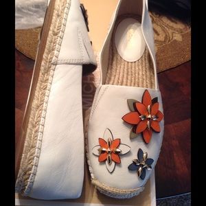 Michael Kors Heidi espadrilles size 10
