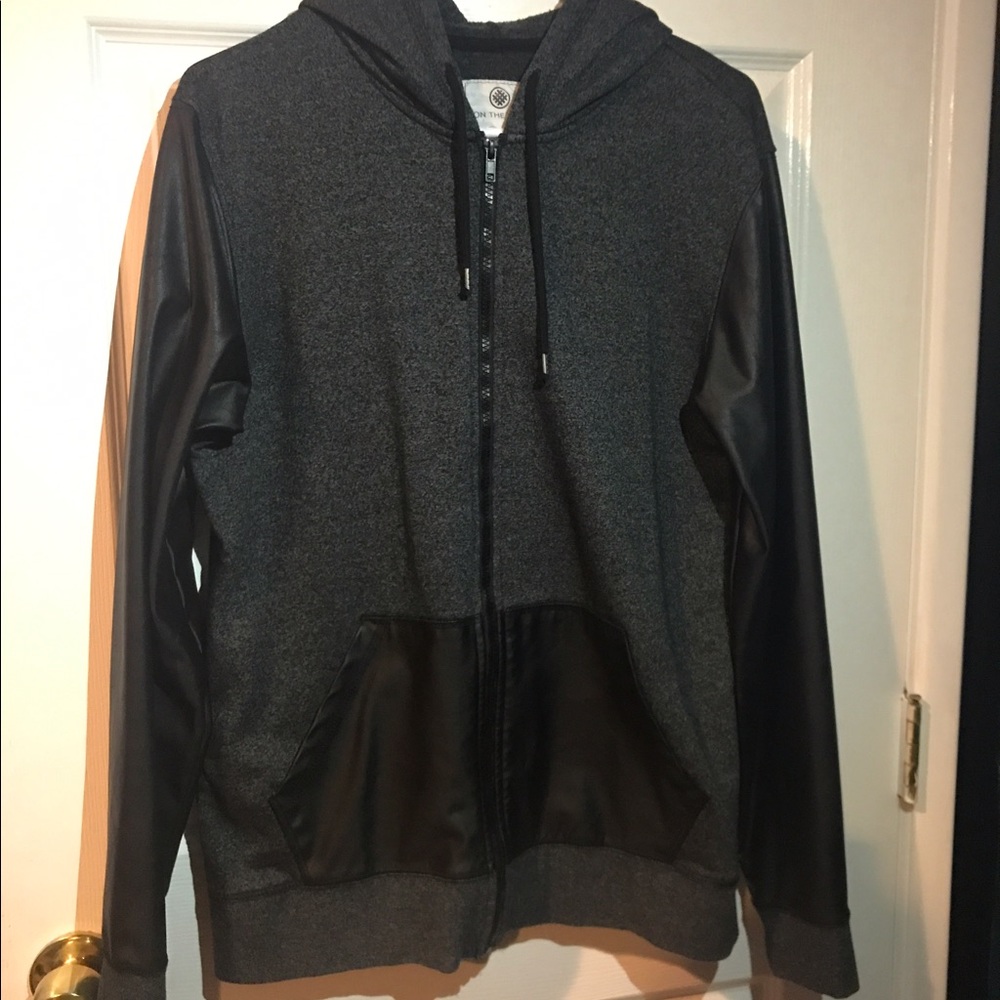 Black fleece jacket