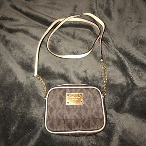 Michael Kors crossbody satchel.