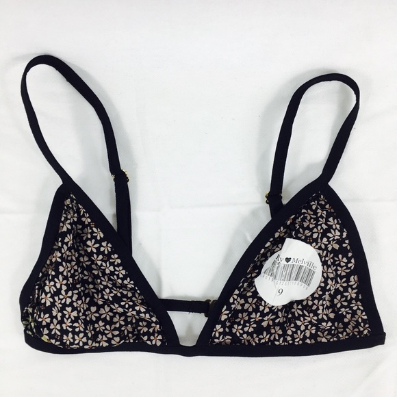 Bundle 6 Brandy Melville Print Triangle Bralettes - Picture 2 of 5