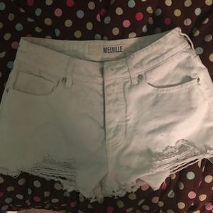 White Brandy Shorts