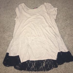 Lace tee