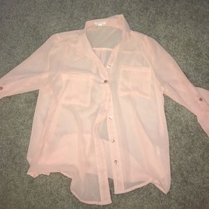 Sheer blouse!