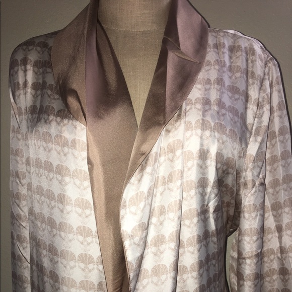 Thomas Wylde Chakra Silk Robe designer Retail $710 - Picture 7 of 8