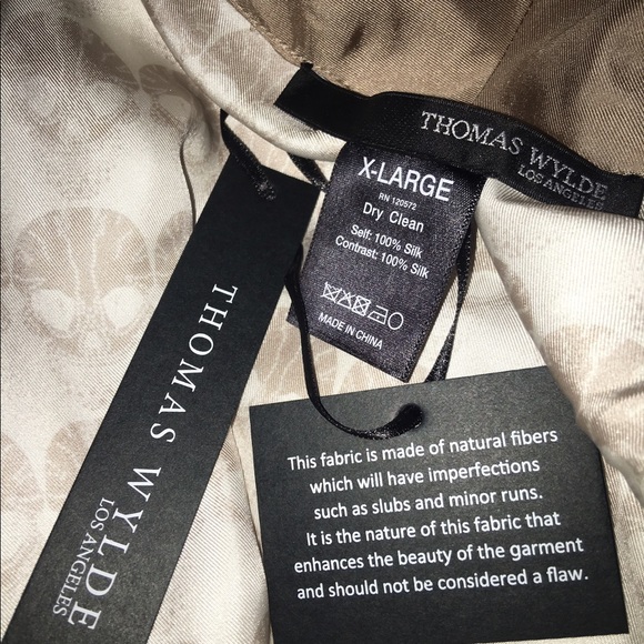 Thomas Wylde Chakra Silk Robe designer Retail $710 - Picture 5 of 8