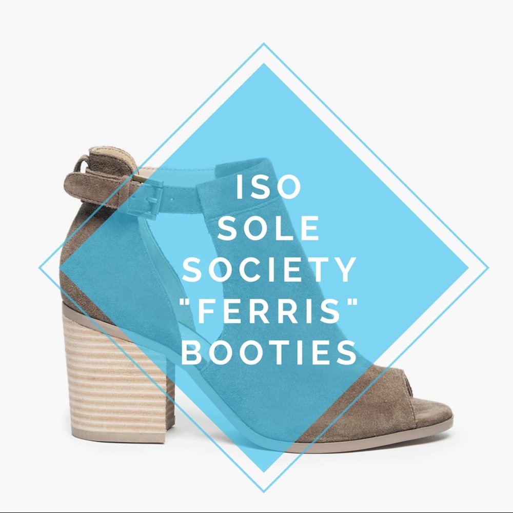 Sole society "Ferris" bootie