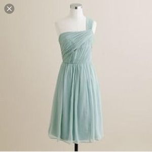 Dusty shale Jcrew bridesmaid dress-worn once