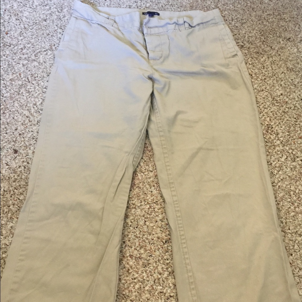 GAP Capris

Size 8

Khaki