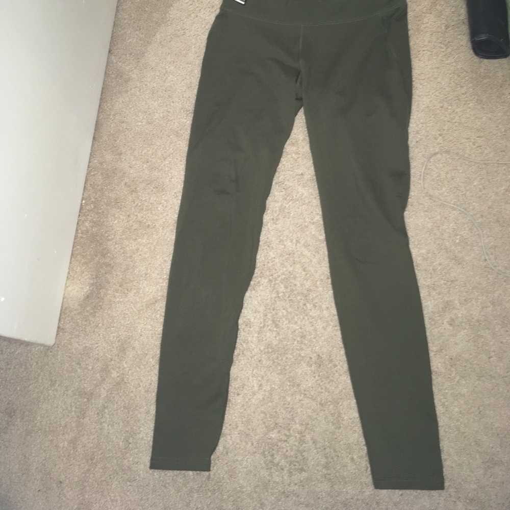 Army Green Under Armour Leggings