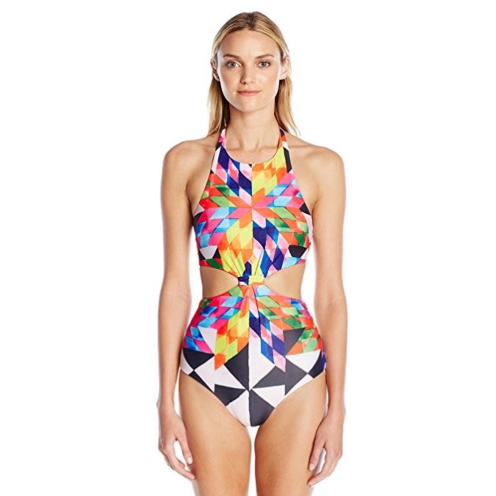 mara hoffman // reversible cutout one piece