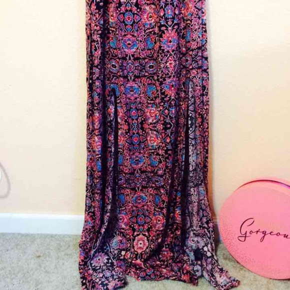 Maxi gypsy boho dress - Picture 3 of 4