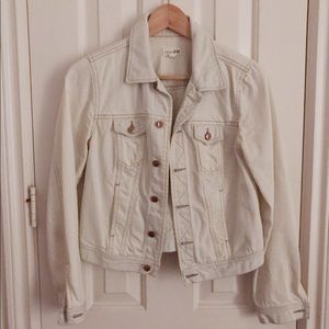 White Denim Jacket