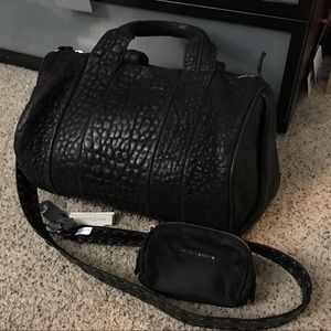 AUTH Alexander Wang Rocco Bag in Rose Gold