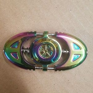 Rainbow pressable spinner
