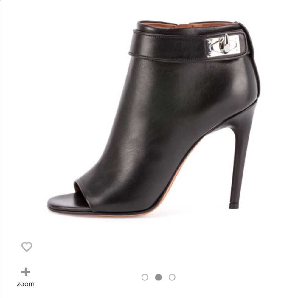 Givenchy shark bootie worn once great condition!!