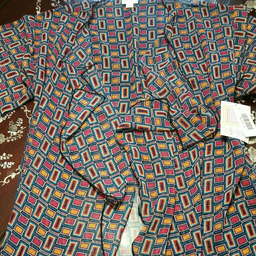 Lularoe Small Monroe Kimono BNWT