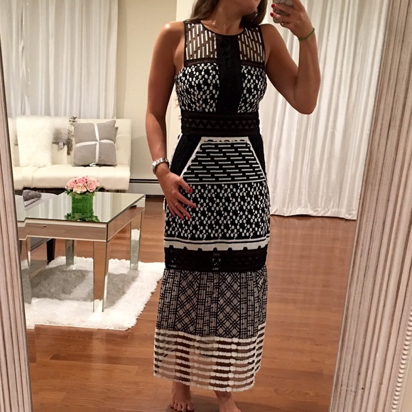 Jonathan Simkhai Embroidered Organza Mesh dress 4 - Picture 4 of 6